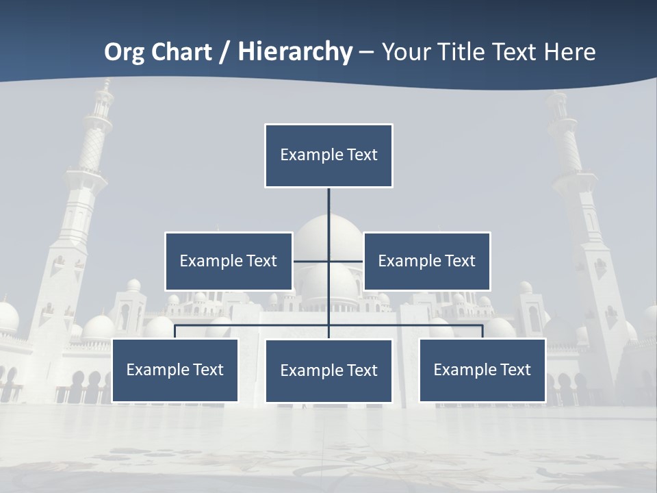 Emirates Marble Minaret PowerPoint Template