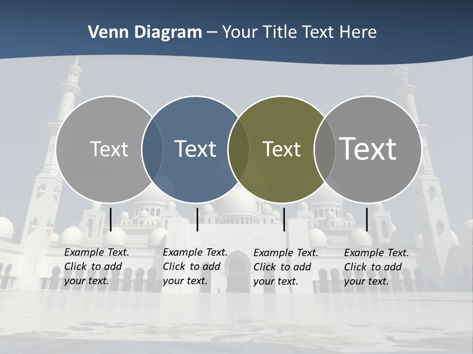 Emirates Marble Minaret PowerPoint Template