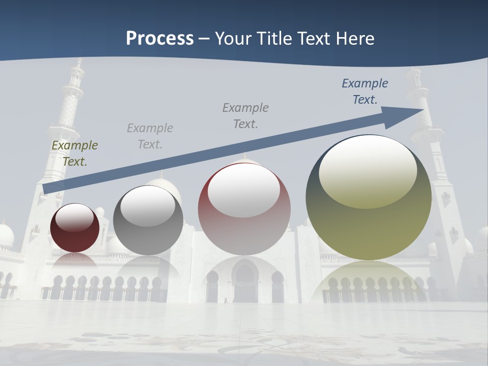 Emirates Marble Minaret PowerPoint Template