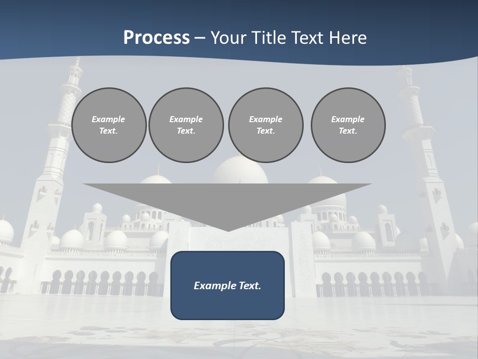 Emirates Marble Minaret PowerPoint Template