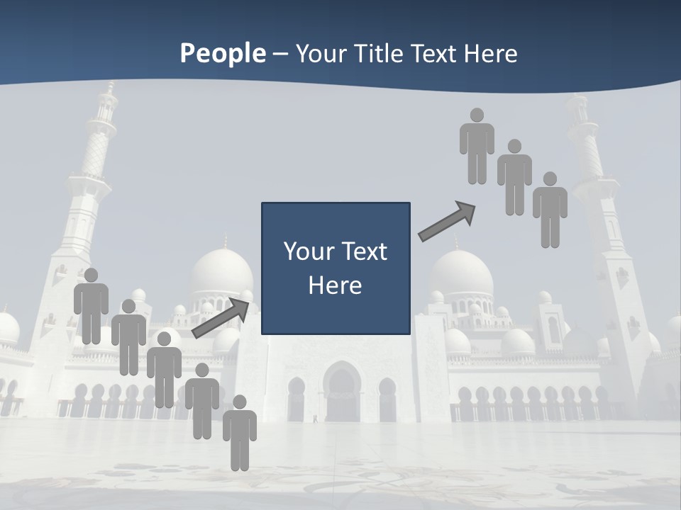 Emirates Marble Minaret PowerPoint Template