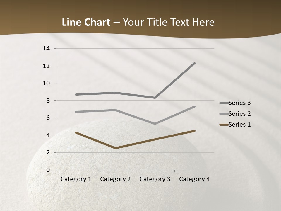 Zen Roadsign Sandstone PowerPoint Template