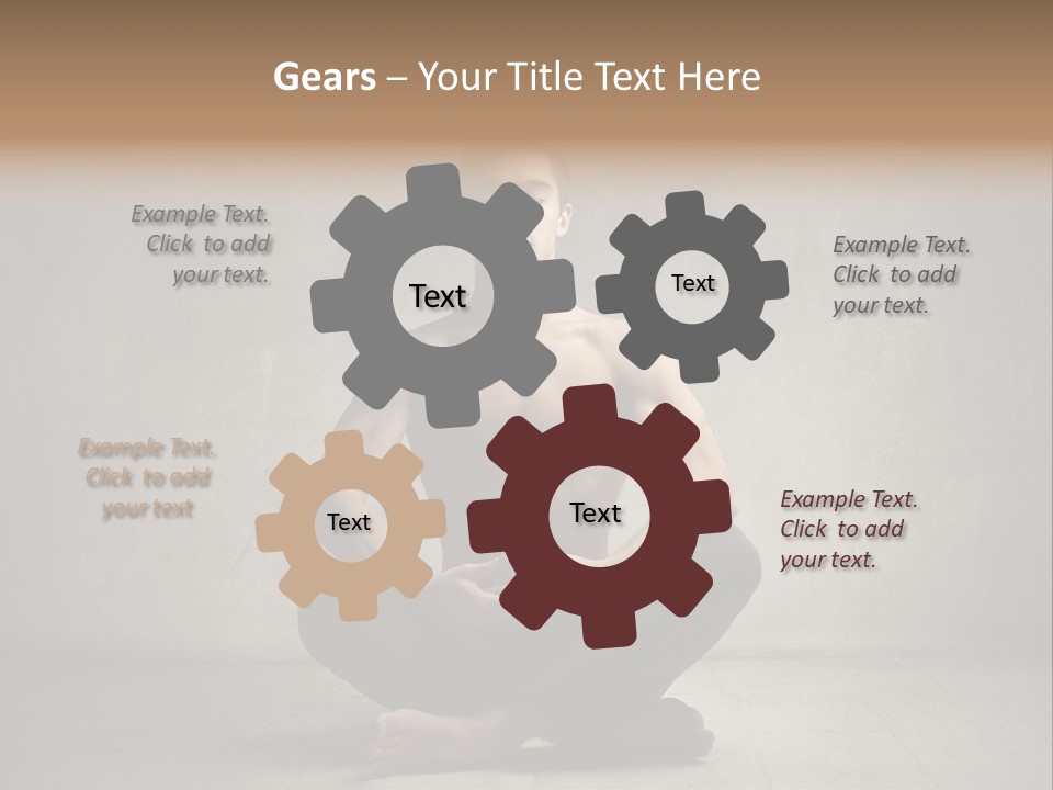 Power Abdominal Background PowerPoint Template