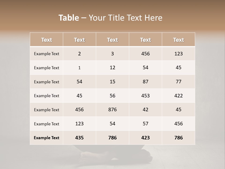 Power Abdominal Background PowerPoint Template