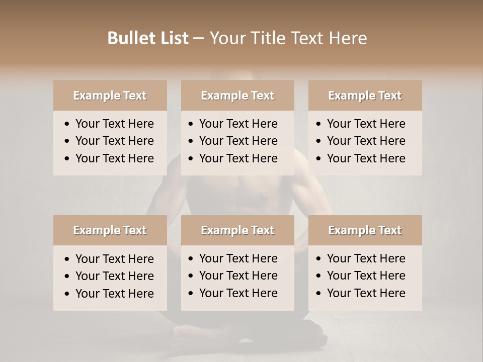 Power Abdominal Background PowerPoint Template