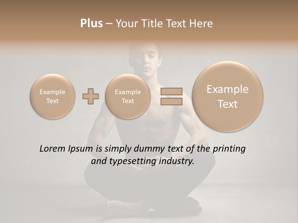 Power Abdominal Background PowerPoint Template
