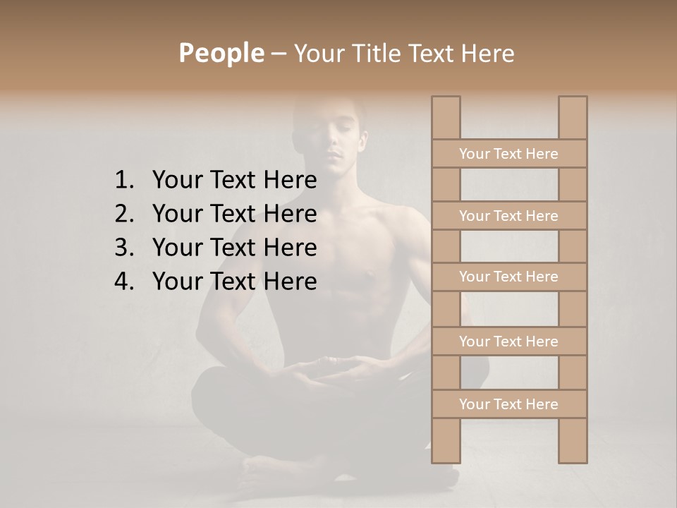 Power Abdominal Background PowerPoint Template