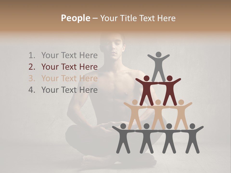 Power Abdominal Background PowerPoint Template