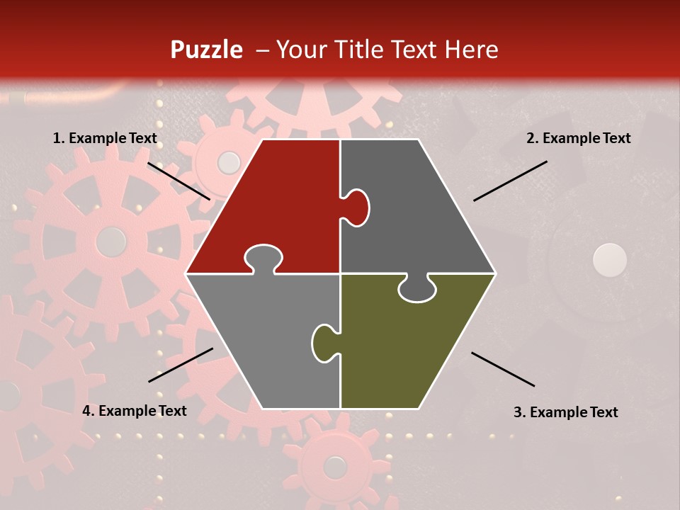 Gear Engine Technical PowerPoint Template