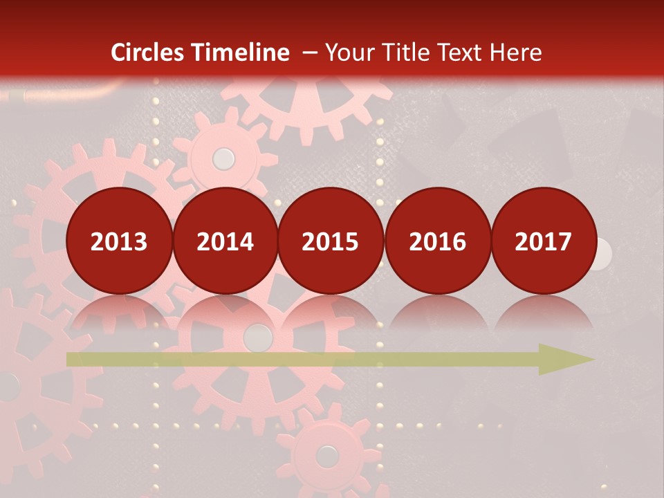 Gear Engine Technical PowerPoint Template