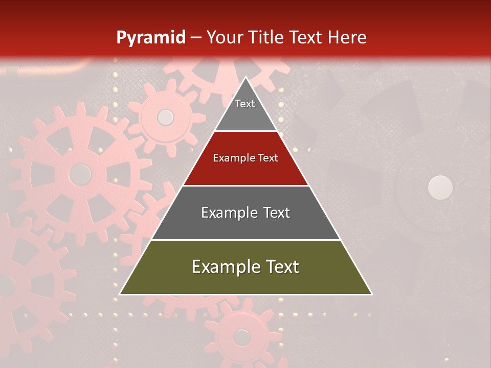 Gear Engine Technical PowerPoint Template