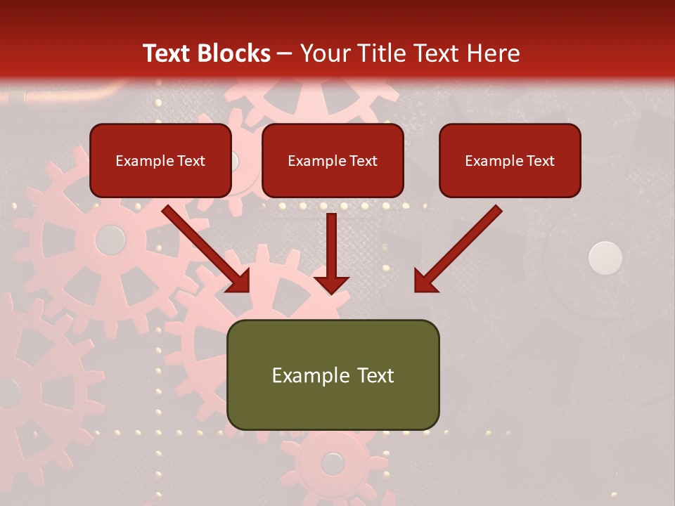 Gear Engine Technical PowerPoint Template