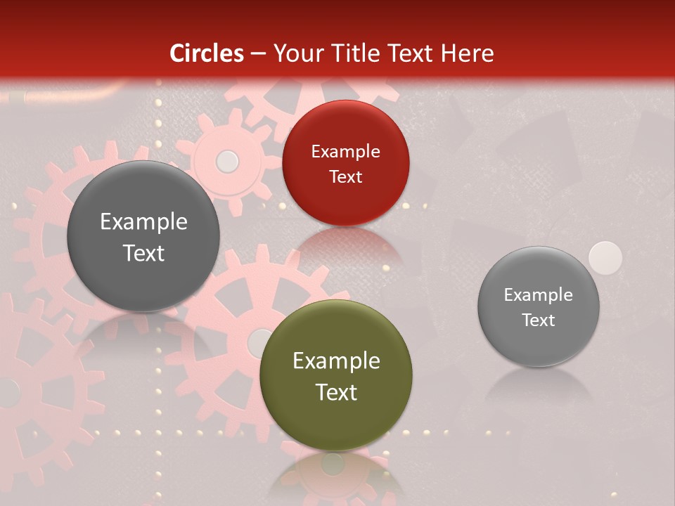 Gear Engine Technical PowerPoint Template