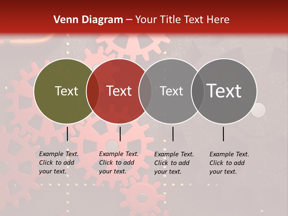 Gear Engine Technical PowerPoint Template