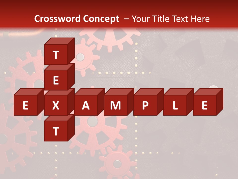 Gear Engine Technical PowerPoint Template