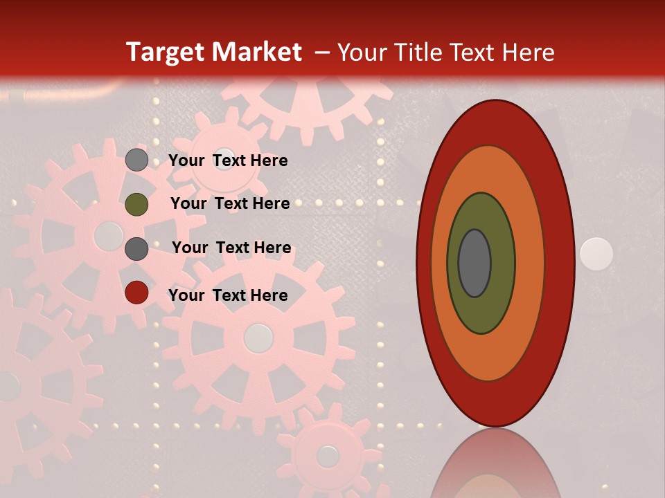 Gear Engine Technical PowerPoint Template