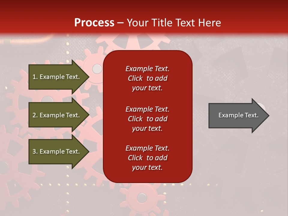 Gear Engine Technical PowerPoint Template