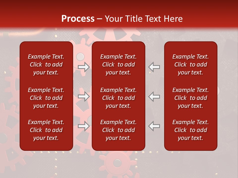 Gear Engine Technical PowerPoint Template