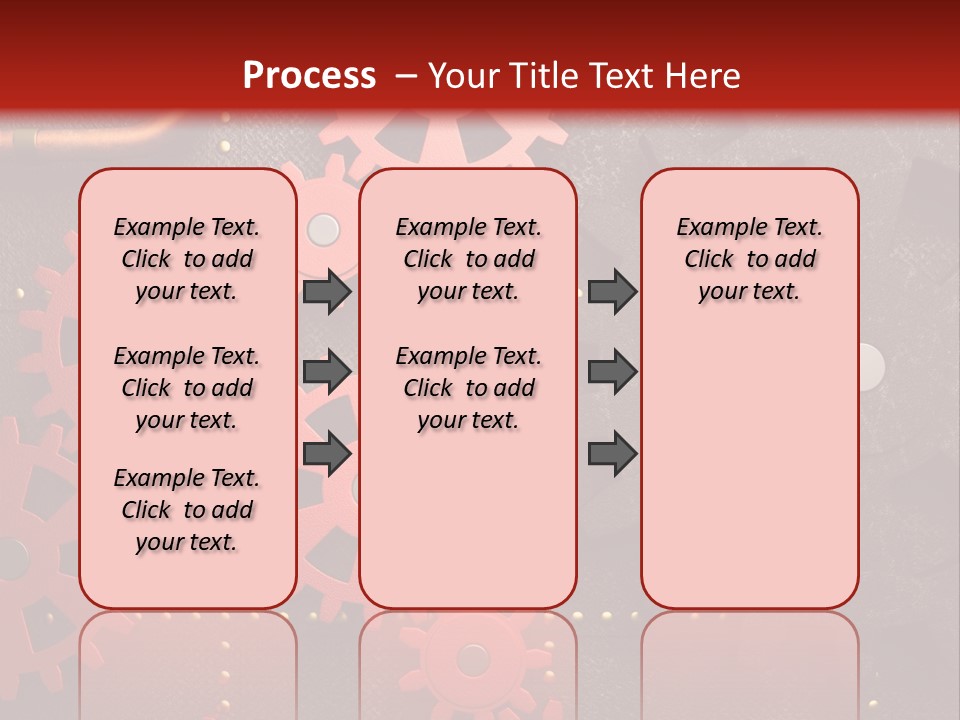 Gear Engine Technical PowerPoint Template