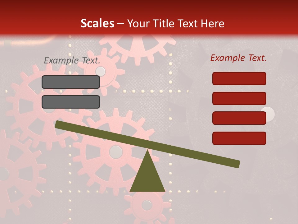 Gear Engine Technical PowerPoint Template
