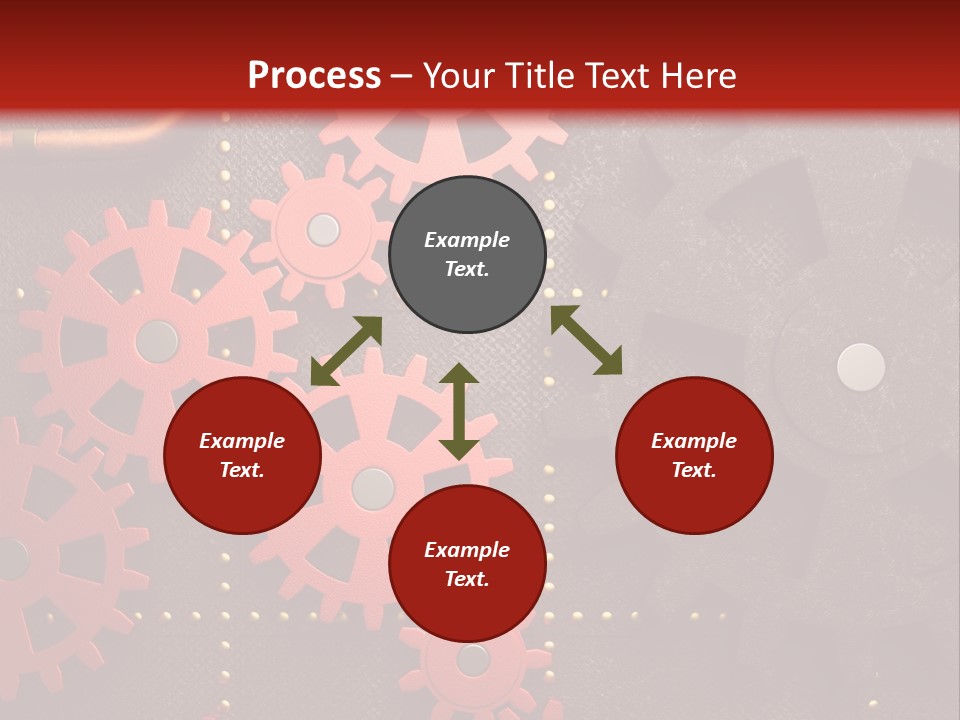 Gear Engine Technical PowerPoint Template