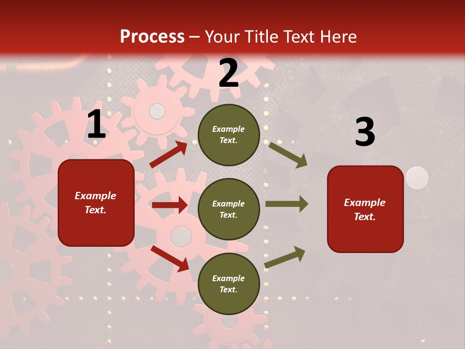 Gear Engine Technical PowerPoint Template