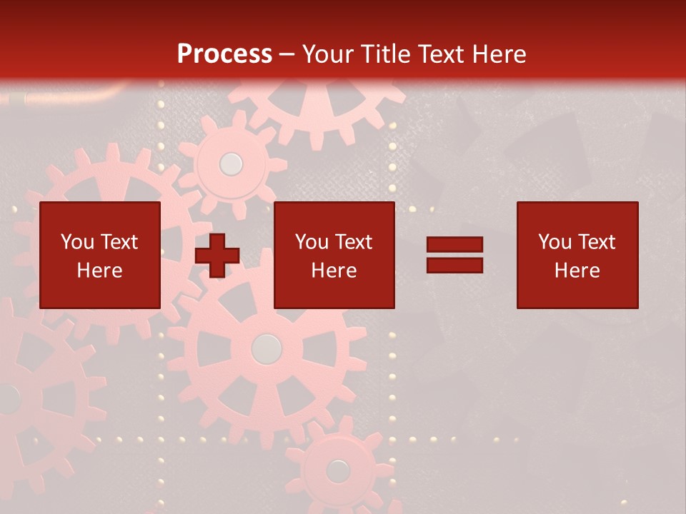 Gear Engine Technical PowerPoint Template