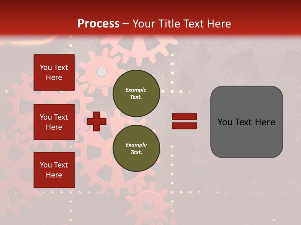 Gear Engine Technical PowerPoint Template