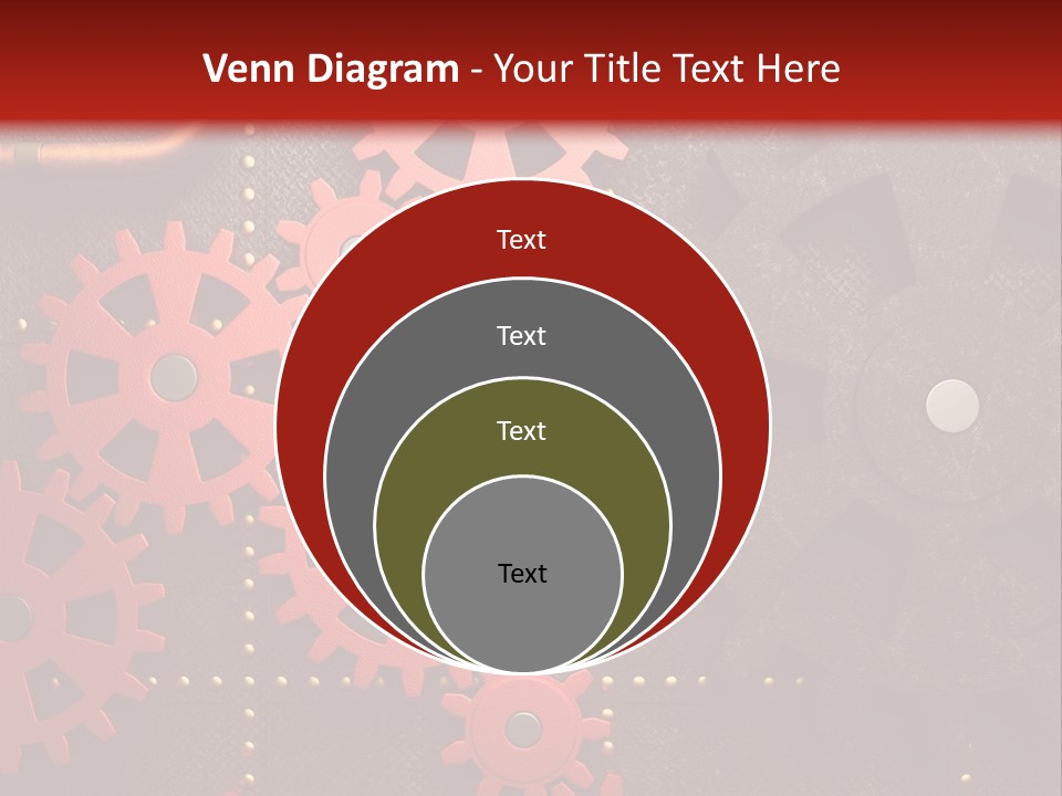 Gear Engine Technical PowerPoint Template