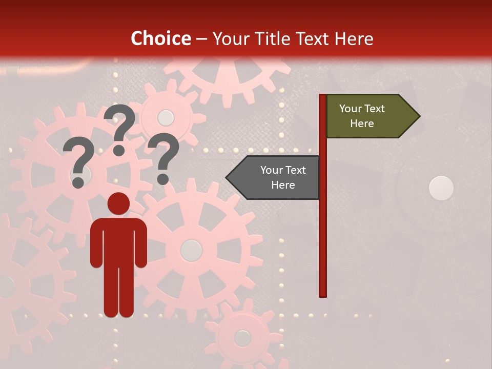 Gear Engine Technical PowerPoint Template