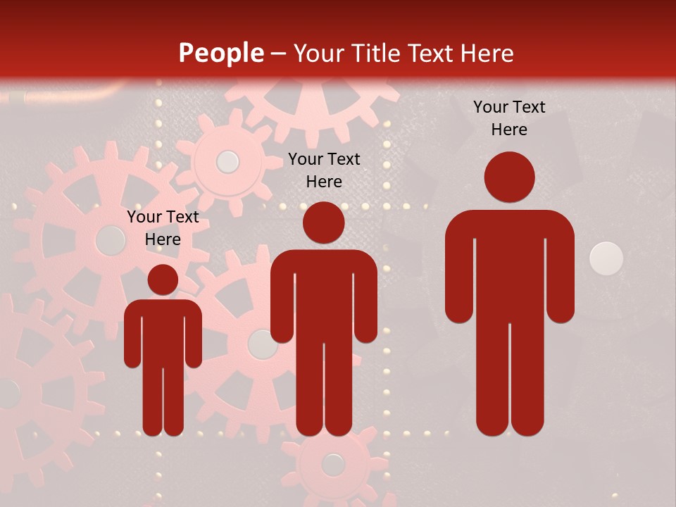 Gear Engine Technical PowerPoint Template