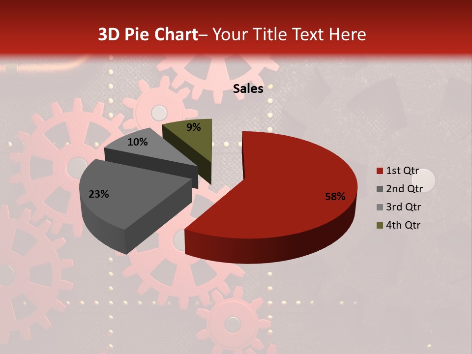 Gear Engine Technical PowerPoint Template