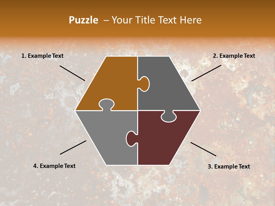 Rough Rust Corrosion PowerPoint Template