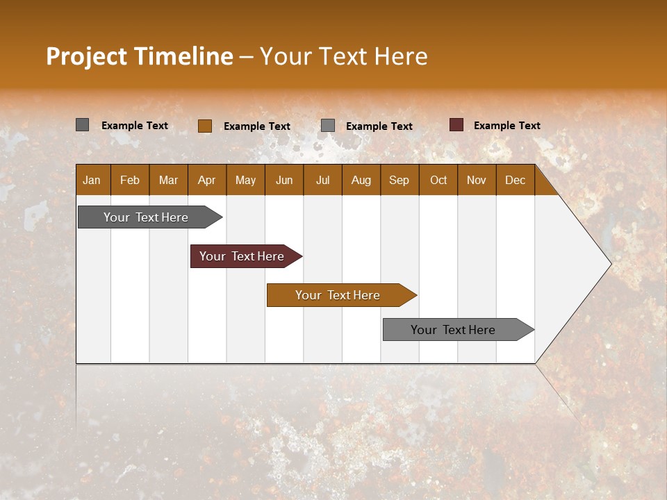 Rough Rust Corrosion PowerPoint Template