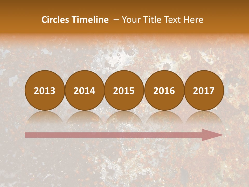 Rough Rust Corrosion PowerPoint Template
