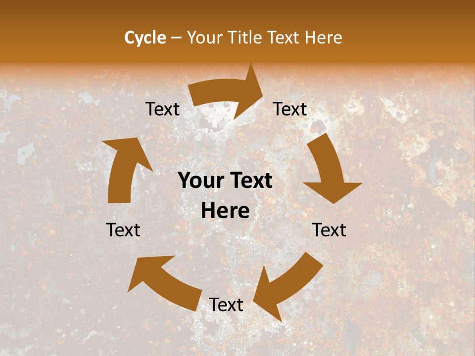 Rough Rust Corrosion PowerPoint Template