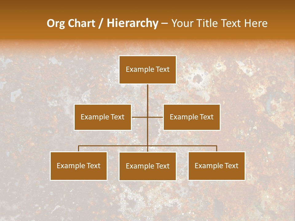Rough Rust Corrosion PowerPoint Template