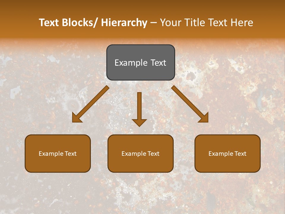 Rough Rust Corrosion PowerPoint Template