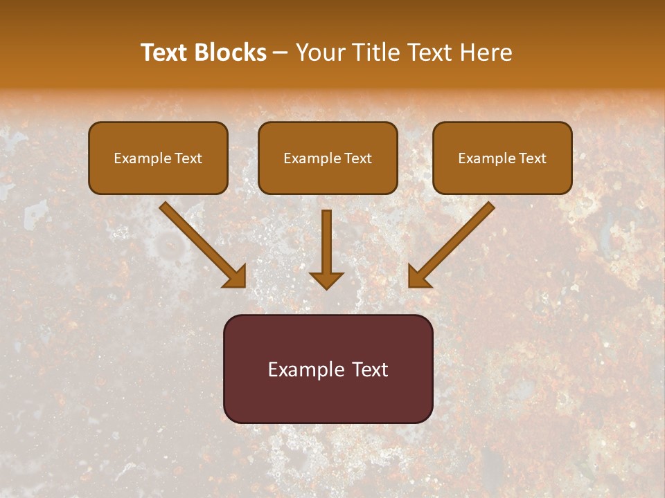 Rough Rust Corrosion PowerPoint Template