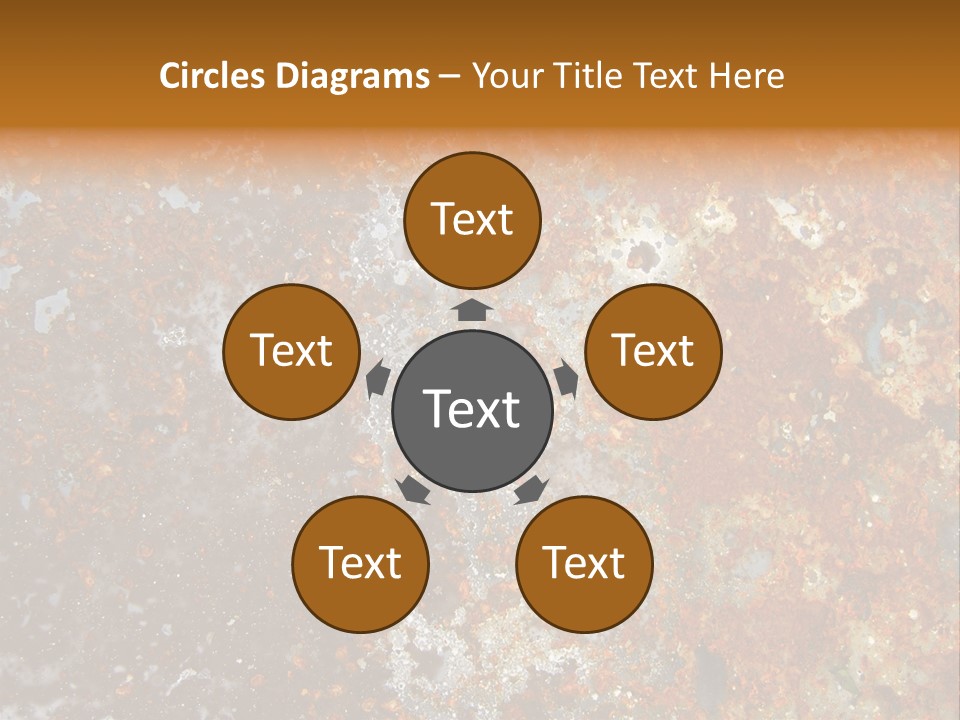 Rough Rust Corrosion PowerPoint Template