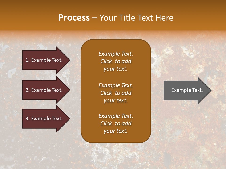 Rough Rust Corrosion PowerPoint Template