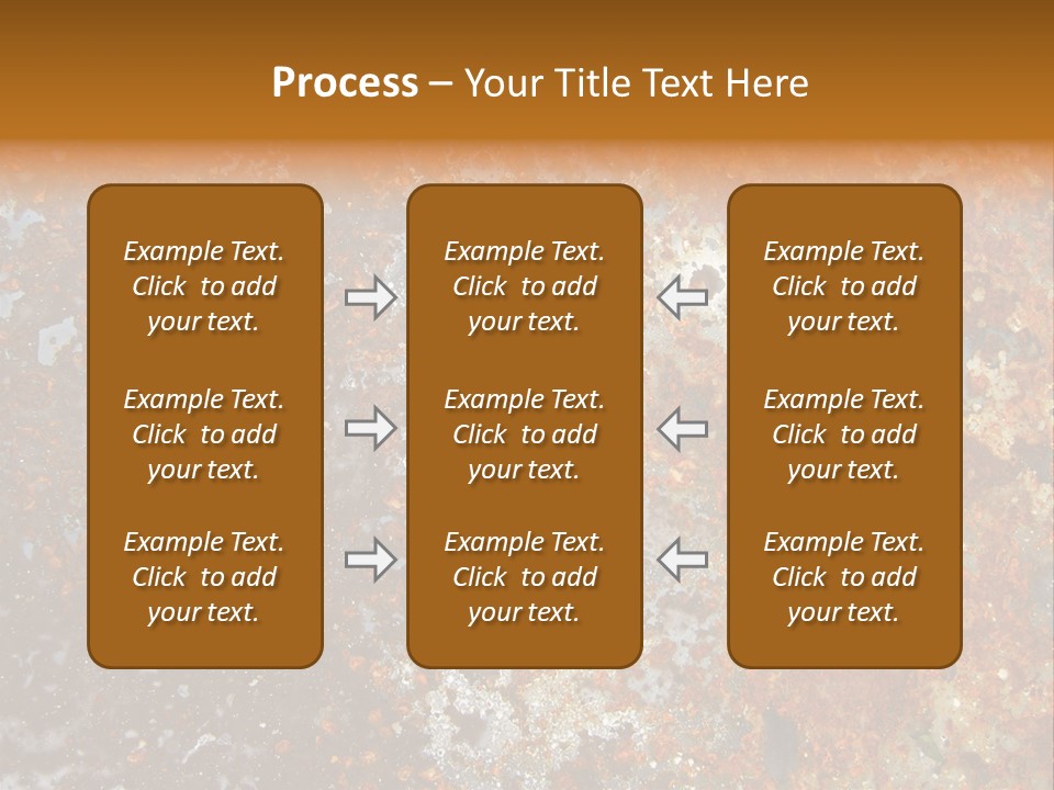 Rough Rust Corrosion PowerPoint Template