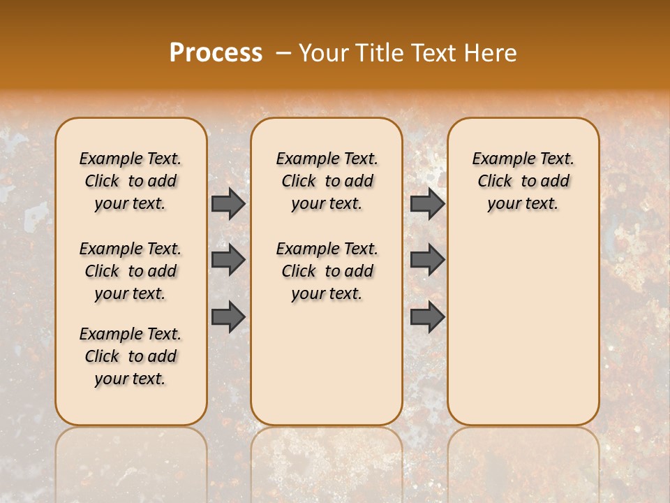 Rough Rust Corrosion PowerPoint Template