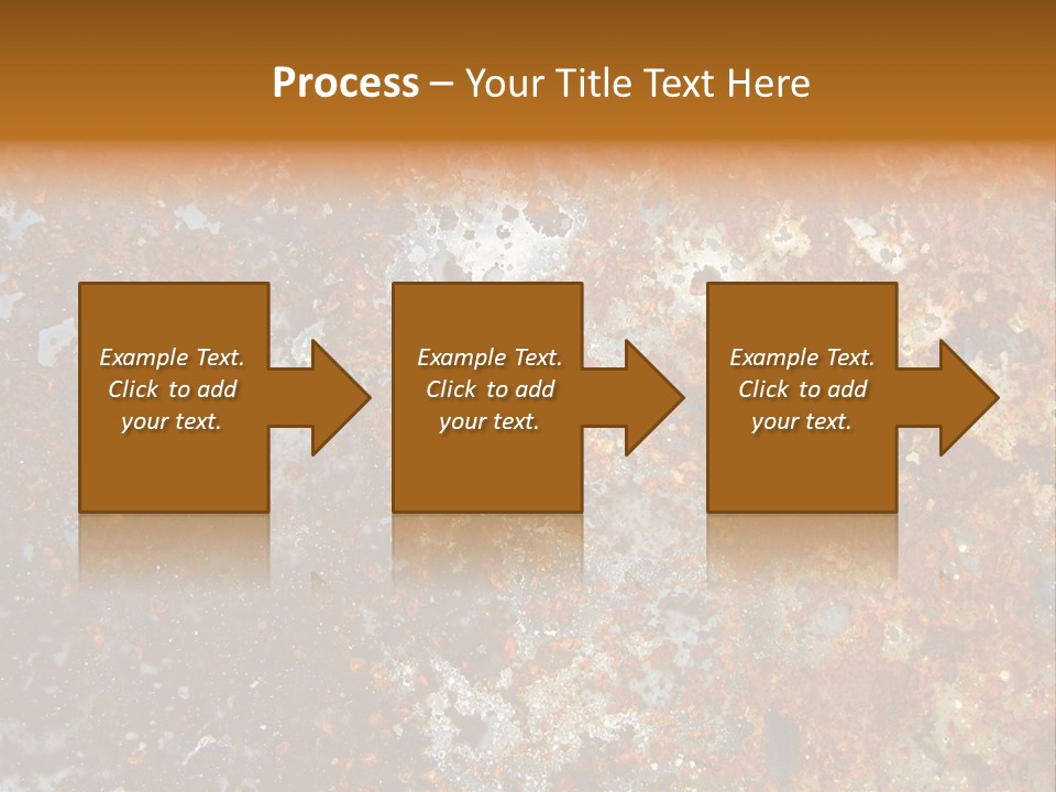 Rough Rust Corrosion PowerPoint Template