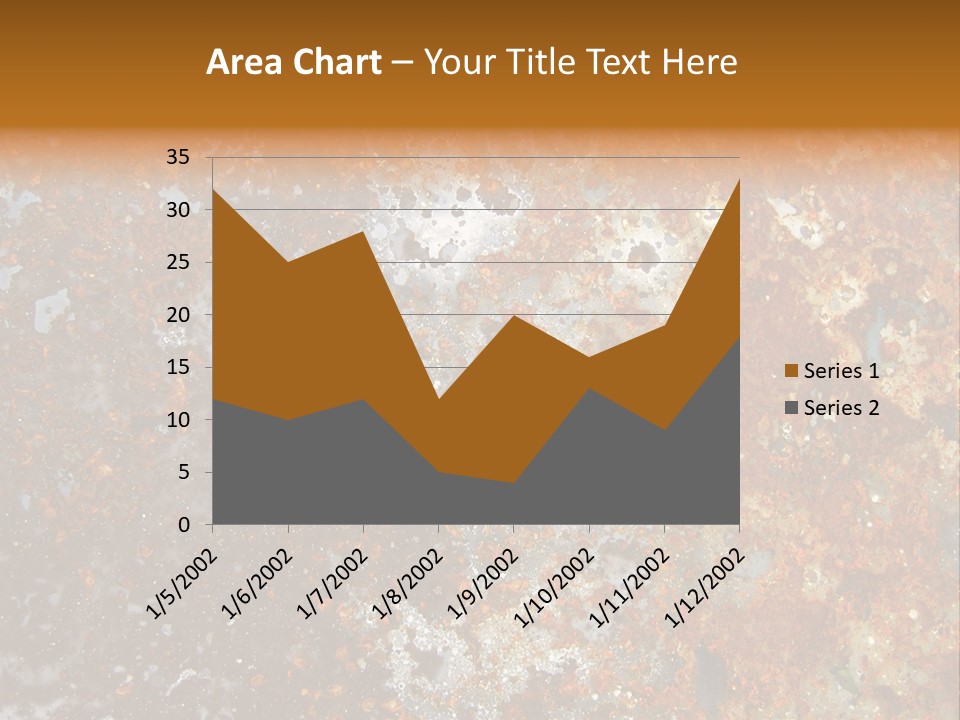Rough Rust Corrosion PowerPoint Template