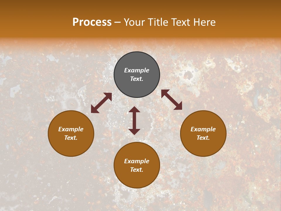 Rough Rust Corrosion PowerPoint Template