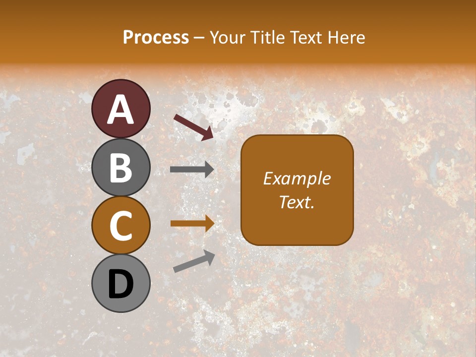 Rough Rust Corrosion PowerPoint Template
