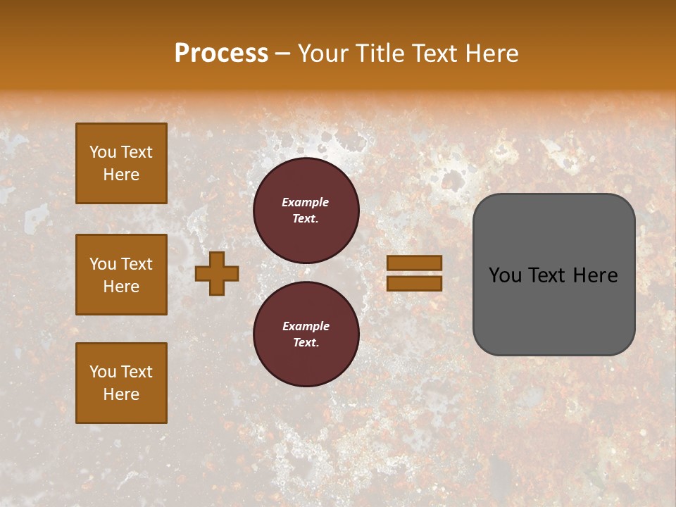 Rough Rust Corrosion PowerPoint Template