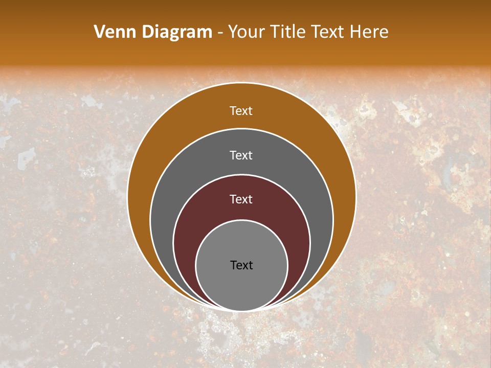 Rough Rust Corrosion PowerPoint Template