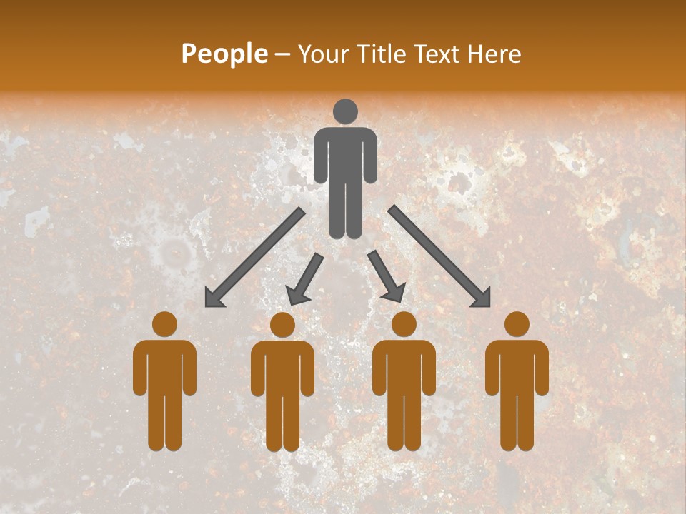Rough Rust Corrosion PowerPoint Template